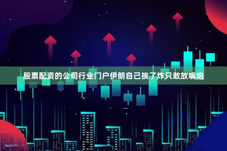股票配资的公司行业门户伊朗自己挨了炸只敢放嘴炮